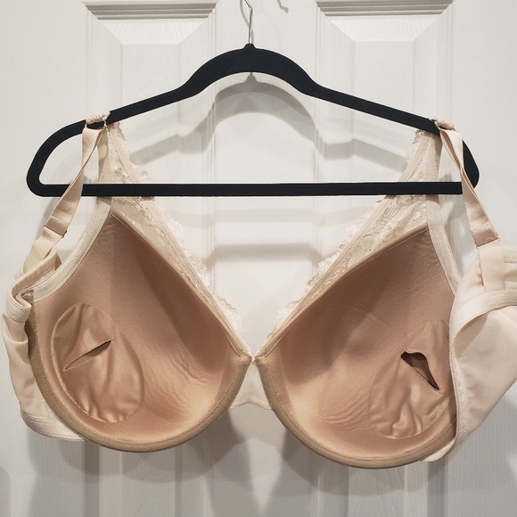 ThirdLove 24/7 Lace Sea Salt Contour Plunge Bra - Sz 42F US/UK - Picture 4 of 9